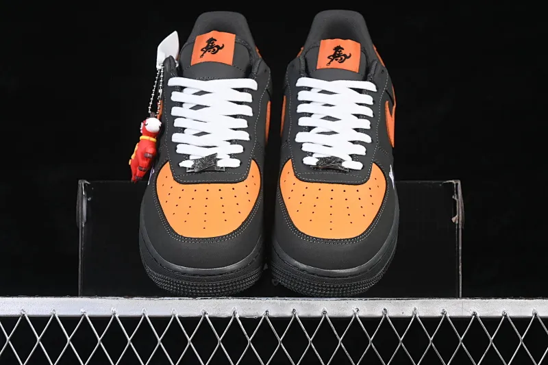 All categories Nk Air Force 1 Air Force series Nk Air Force 1 Low Air Force low top Nike Air Force 1'07 Low Year of the Horse limited edition Charcoal gray twilight orange Air Force 1 low top casual sneakers XY9025-004